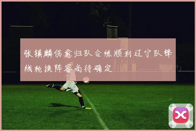 张镇麟伤愈归队合练顺利辽宁队锋线轮换阵容尚待确定